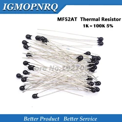 100pcs MF52AT MF52 B 3950 NTC 서미스터 열 저항, 5% 1K 2K 3K 4.7K 5K 10K 20K 47K 50K 100K