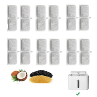 Cat Water Fountain Activated Carbon Replacement Filters Coconut Shell Activated Carbon Resin Pet Water Dispenser Filters Element