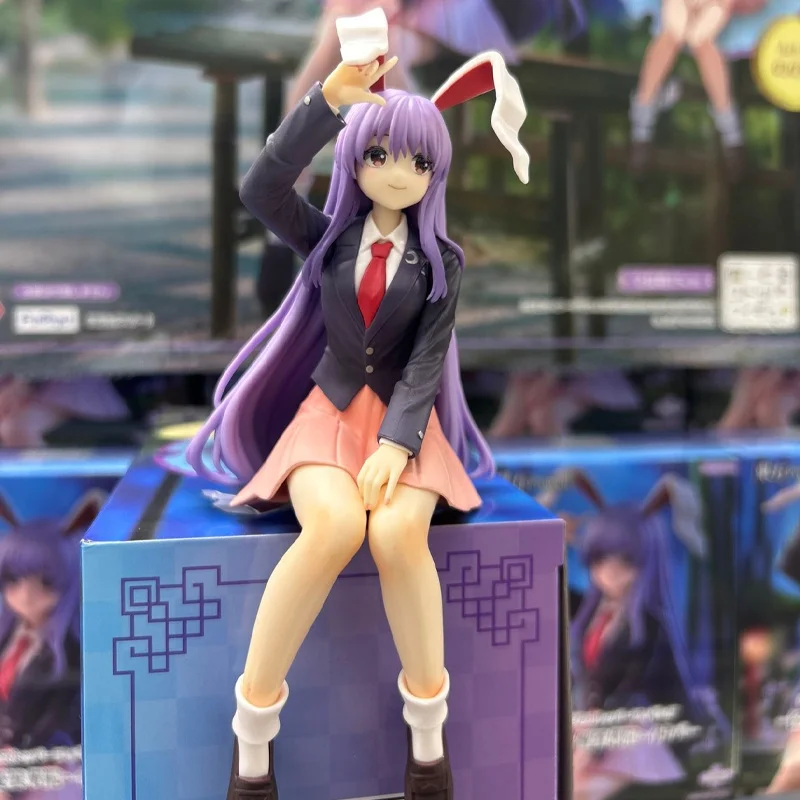 

В наличии натуральный Furyu новый восточный проект Reisen Udongein Inaba стопор для лапши 15 см аниме фигурка модель коллекционные игрушки