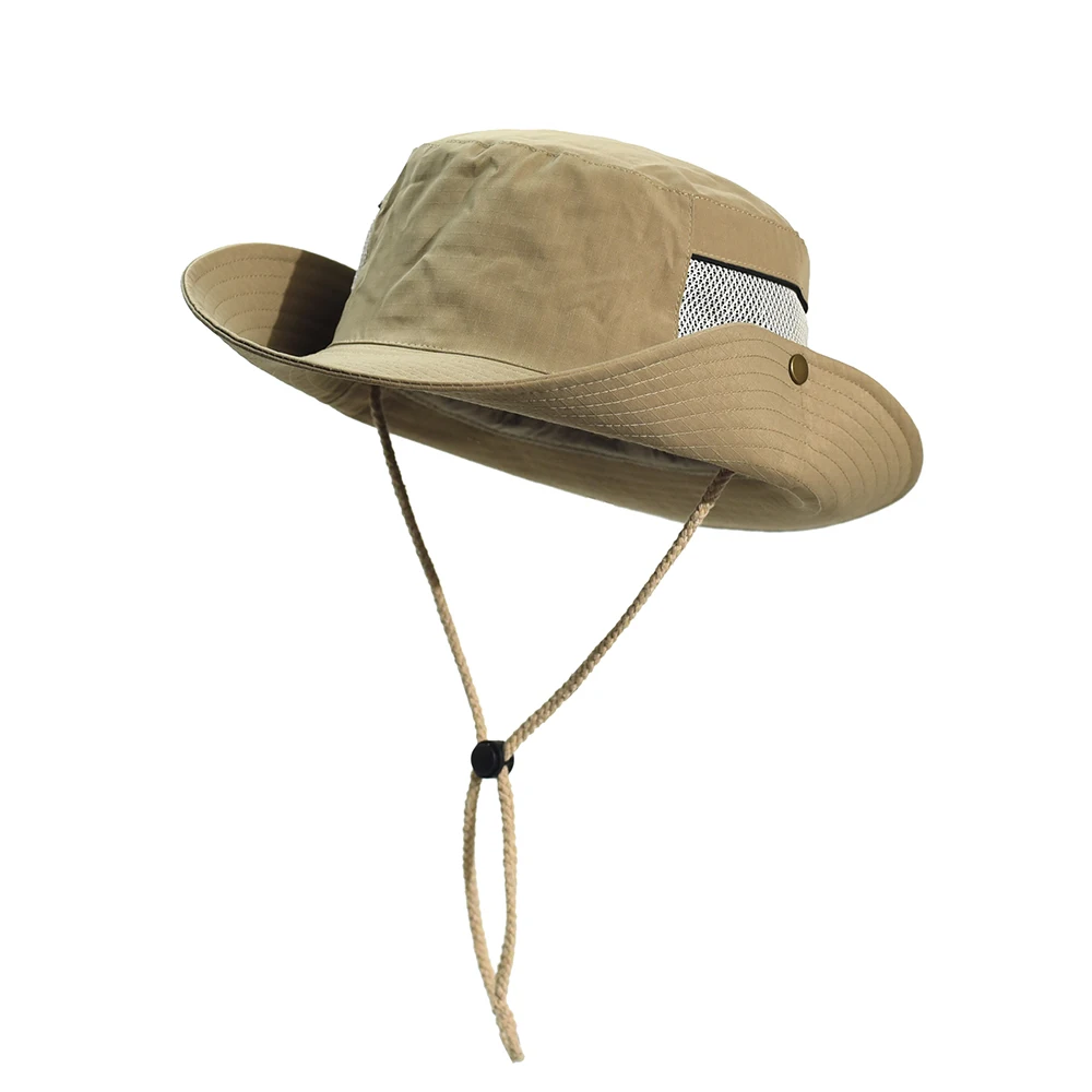 Outdoor Bucket Hats Sun Hat Sun Protection Spring Summer Quick Drying Boonie Hat for Fishing Hiking Garden Safari Beach