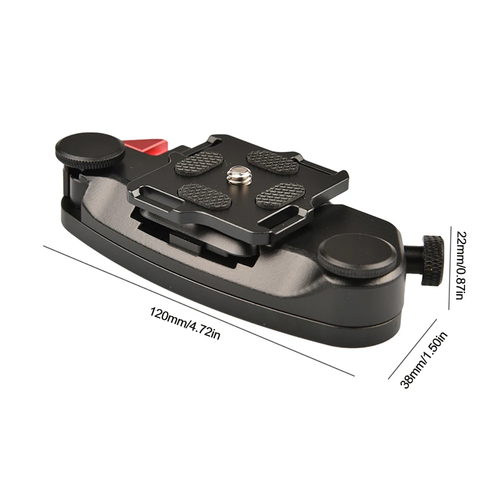 Quick Release Camera Waist Belt Clip for SLR DSLR Aluminum Alloy Backpack Strap Mount Holder