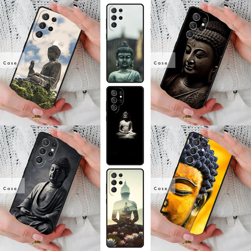 Buddha Budha TPU Phone Case for Samsung Galaxy S26 S25 S24 S23 S22 S21 S20 Note10 Plus FE Ultra Cover