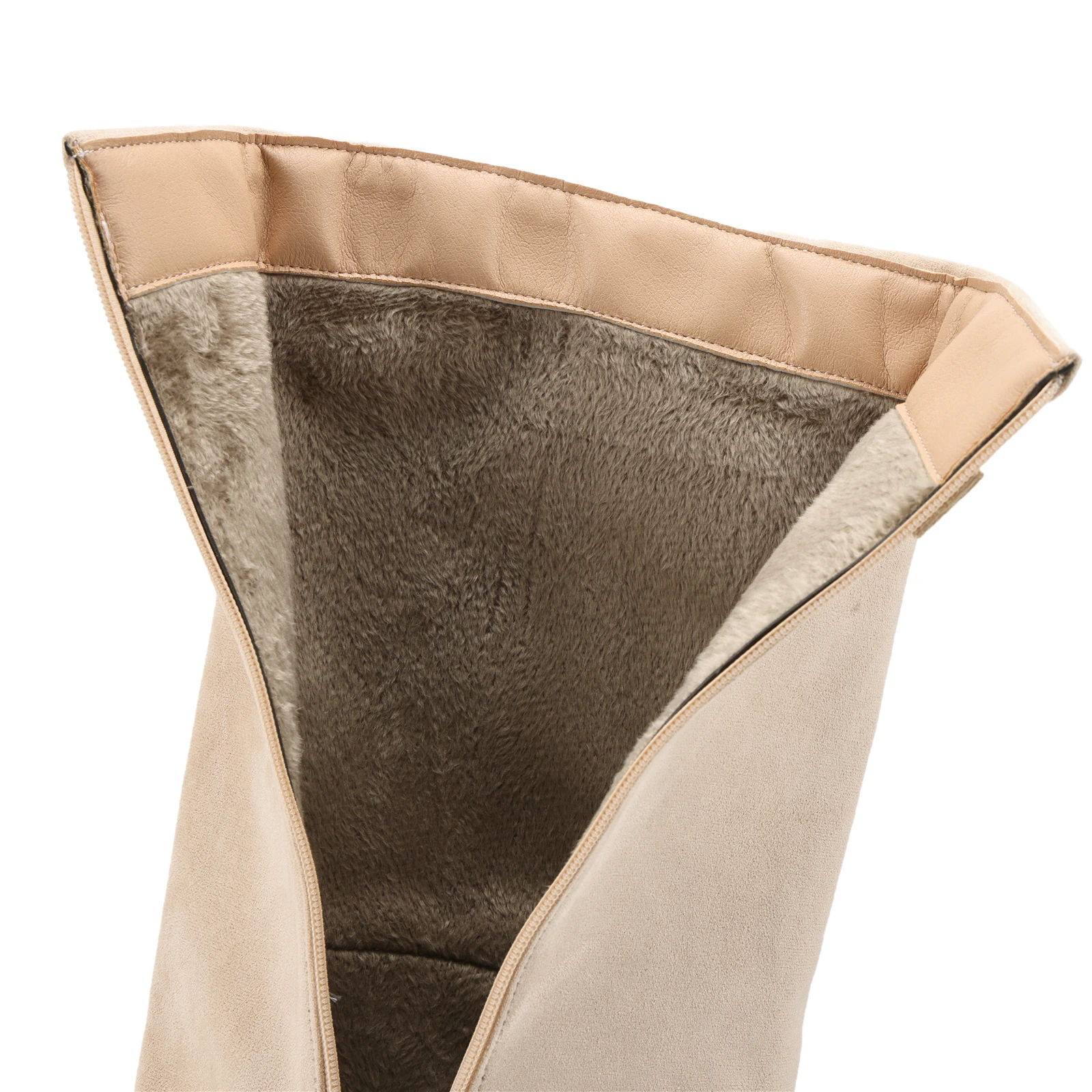 New Pointed Straight Leg Boots Women Knee Length Folding Boots with Metal Buckles Fashionable Mid Leg Boots In Multiple Colors 6