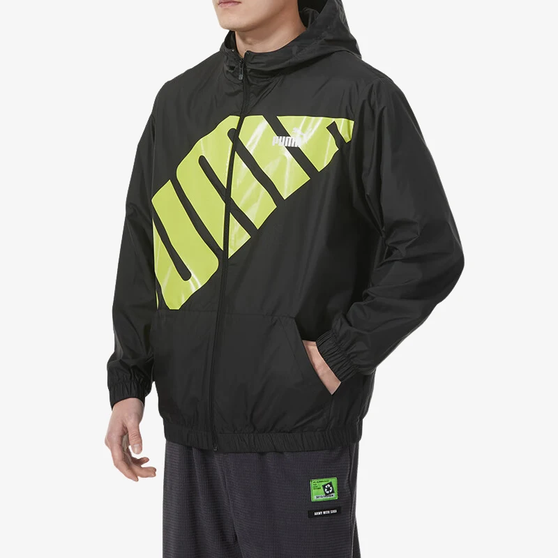 Puma genuina 2024 nuova giacca sportiva e per il tempo libero da uomo in tessuto 628117-01