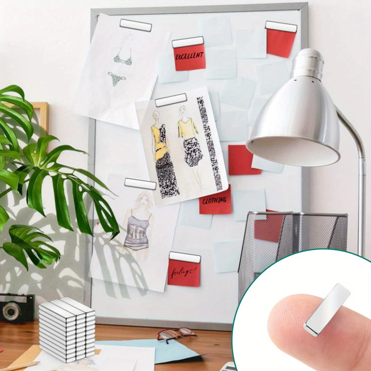 Прямоугольный магнит 20x10x3/10x10x2/20x10x2 мм — подходит для Рождества DIY, склада, доски, фоторамки, прочный практичный