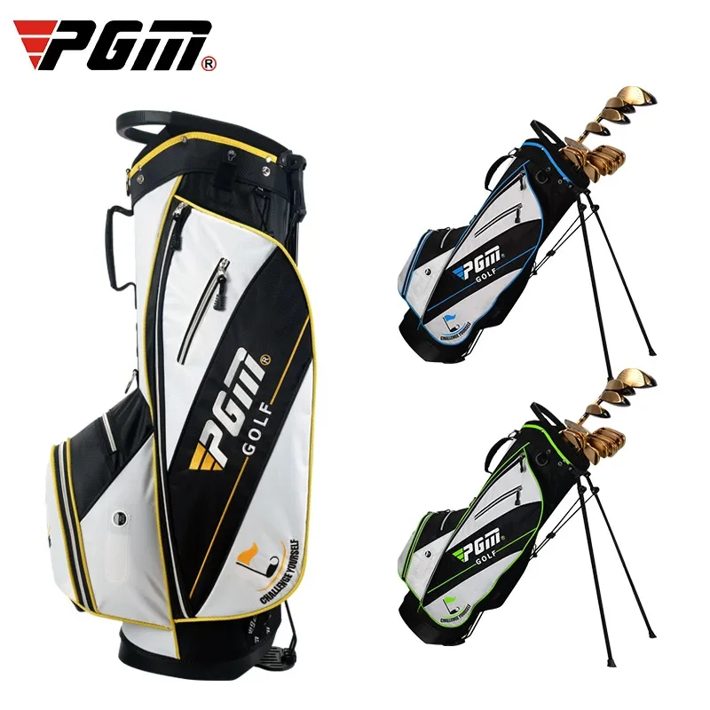 

PGM Portable Golf Bag QB026,Ultralight Waterproof Travel Bracket Stand Bag For Men Women,14 Sockets Golf Rack Bags