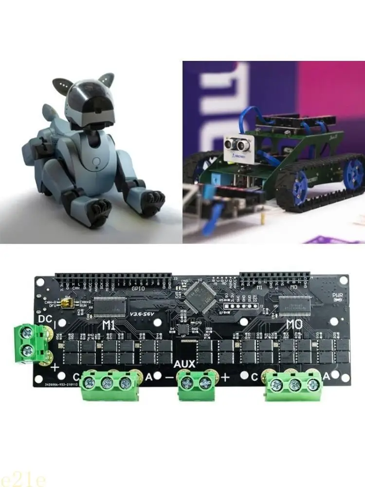 

E21E 56 В с двигателем X2212 FOC BLDC сервопривод с двойной платой контроллера двигателя