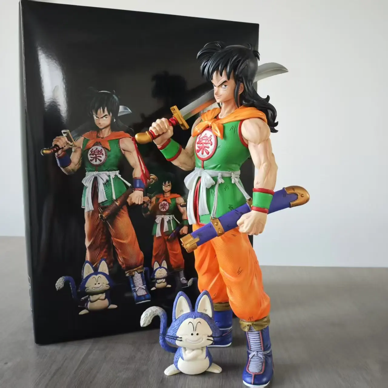 

33 см Dragon Ball аниме персонаж Ямко стоящий держатель ножа ПВХ фигурка коллекция украшения фигурка модель украшения