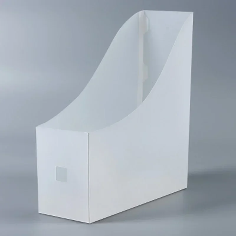 Grande capacidade Document Storage Box, Folding Desktop Organizer, Material de Escritório Multi-funcional, Livros, Lápis, Diversos