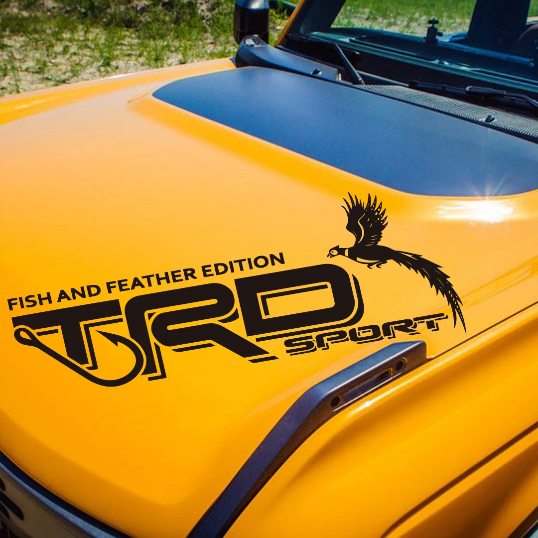 

Fish and Feather Edition TRD Tundra Punisher Sport 4x4 Off-Road Vehicle Decal Vinyl Sticker