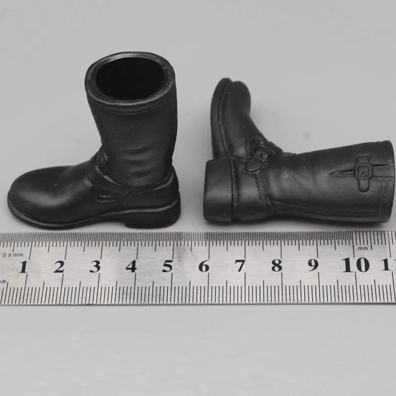 ASTOYS AS044 1/6 Punk หัวรถจักร Combat Boots ทหารสีดํารองเท้าสําหรับ 12 ''ชาย Action Figure Body ตุ๊กตาในสต็อก