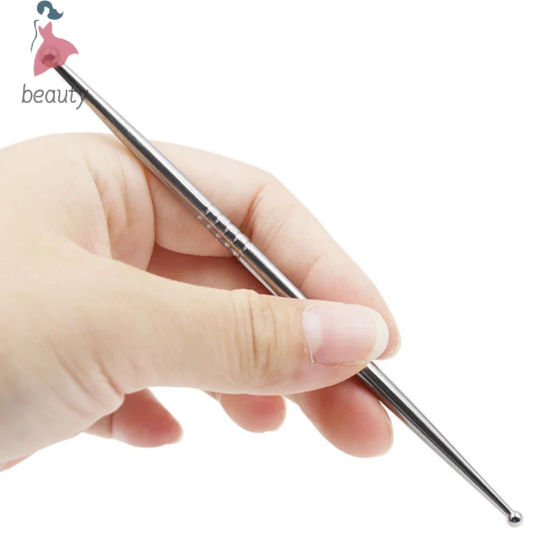 Pluma de acupuntura Manual de acero inoxidable, herramienta de masaje de tejido profundo, herramienta de terapia de alivio del dolor de punto gatillo para relajación corporal