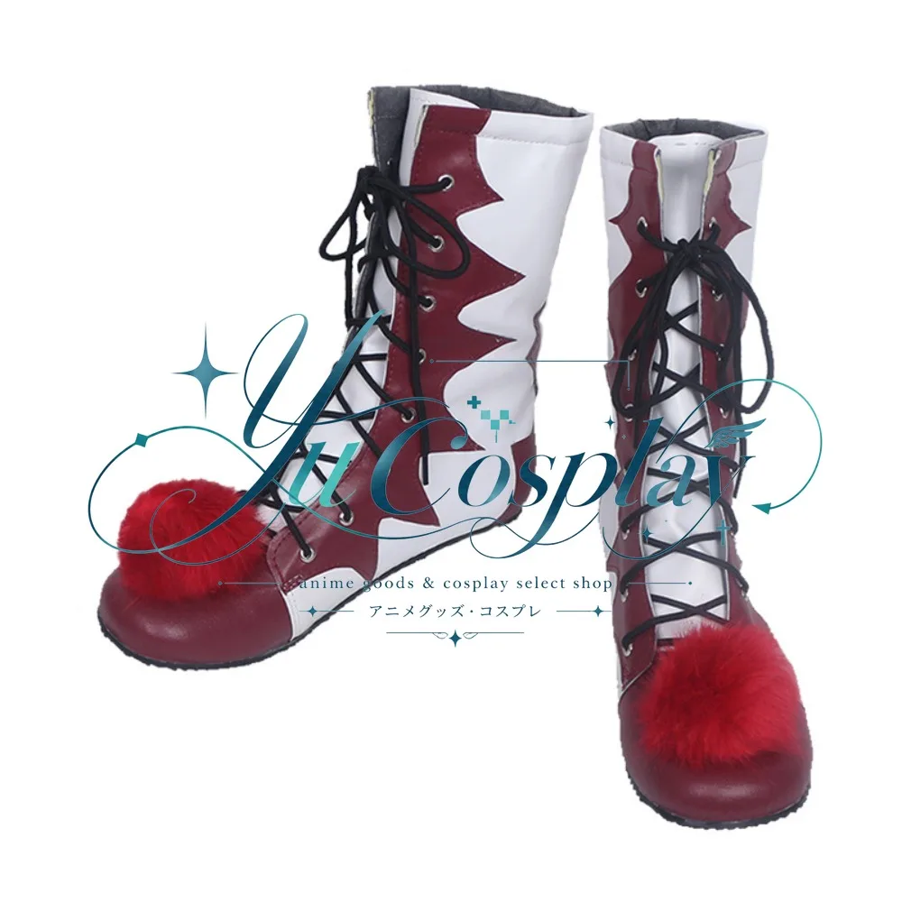 IT Pennywise Cosplay Schuhe Film-Clown-Stiefel Halloween-Kostüm Schuhe für Geisterhaus-Party Cosplay-Events