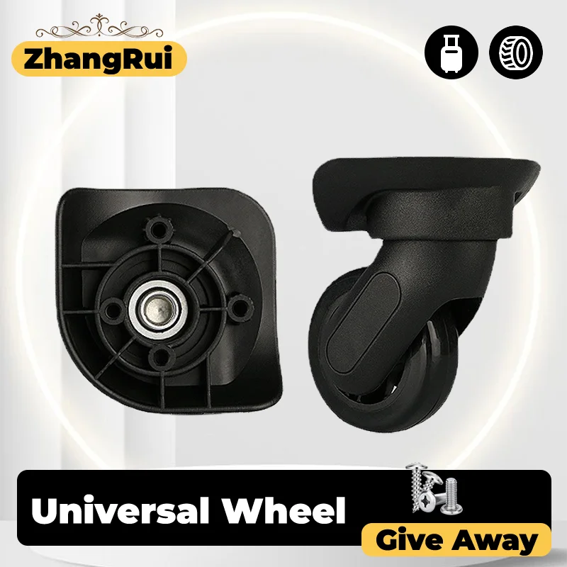 

For W166 360° Rotating Silent Luggage Wheels – Durable ABS Replacement Wheels For Repairing Damaged Luggage Wheels
