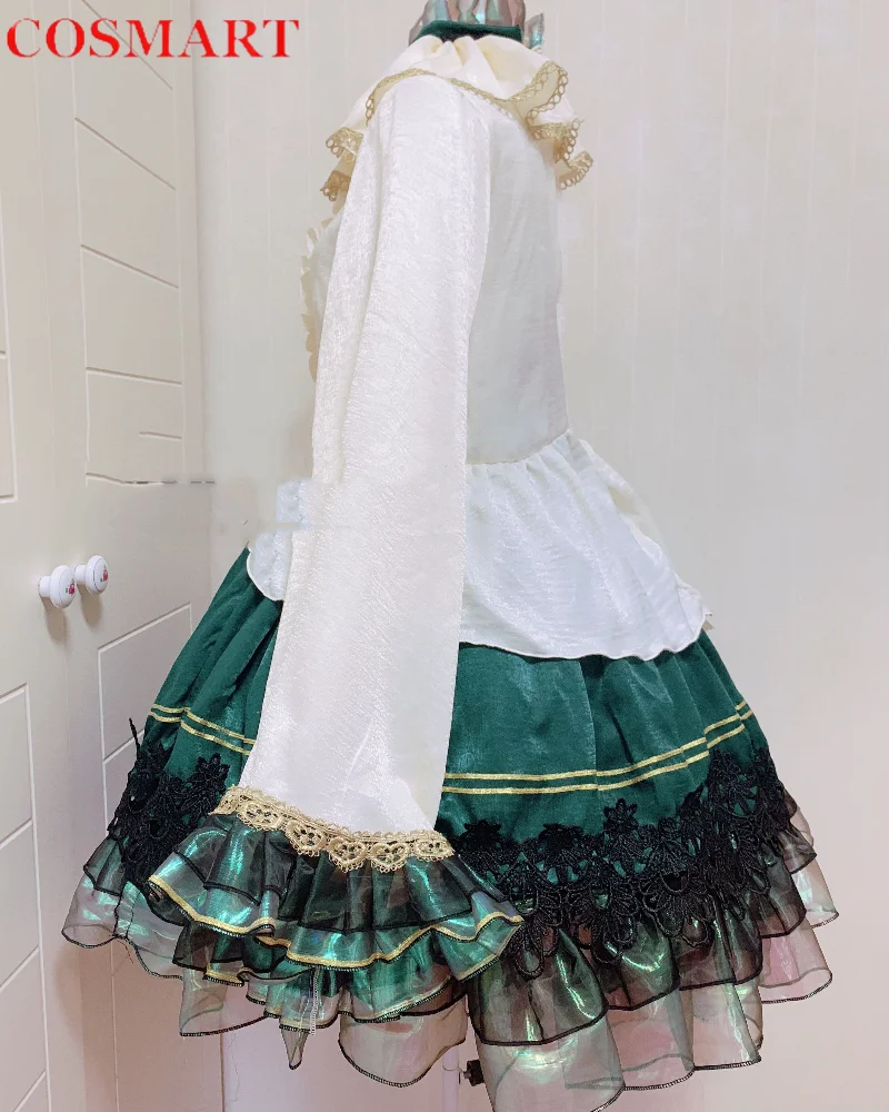 COSMART Touhou Project Komeiji Koishi Cosplay Costume Cos Game Anime Party Uniform Hallowen Play Role Clothes Clothing