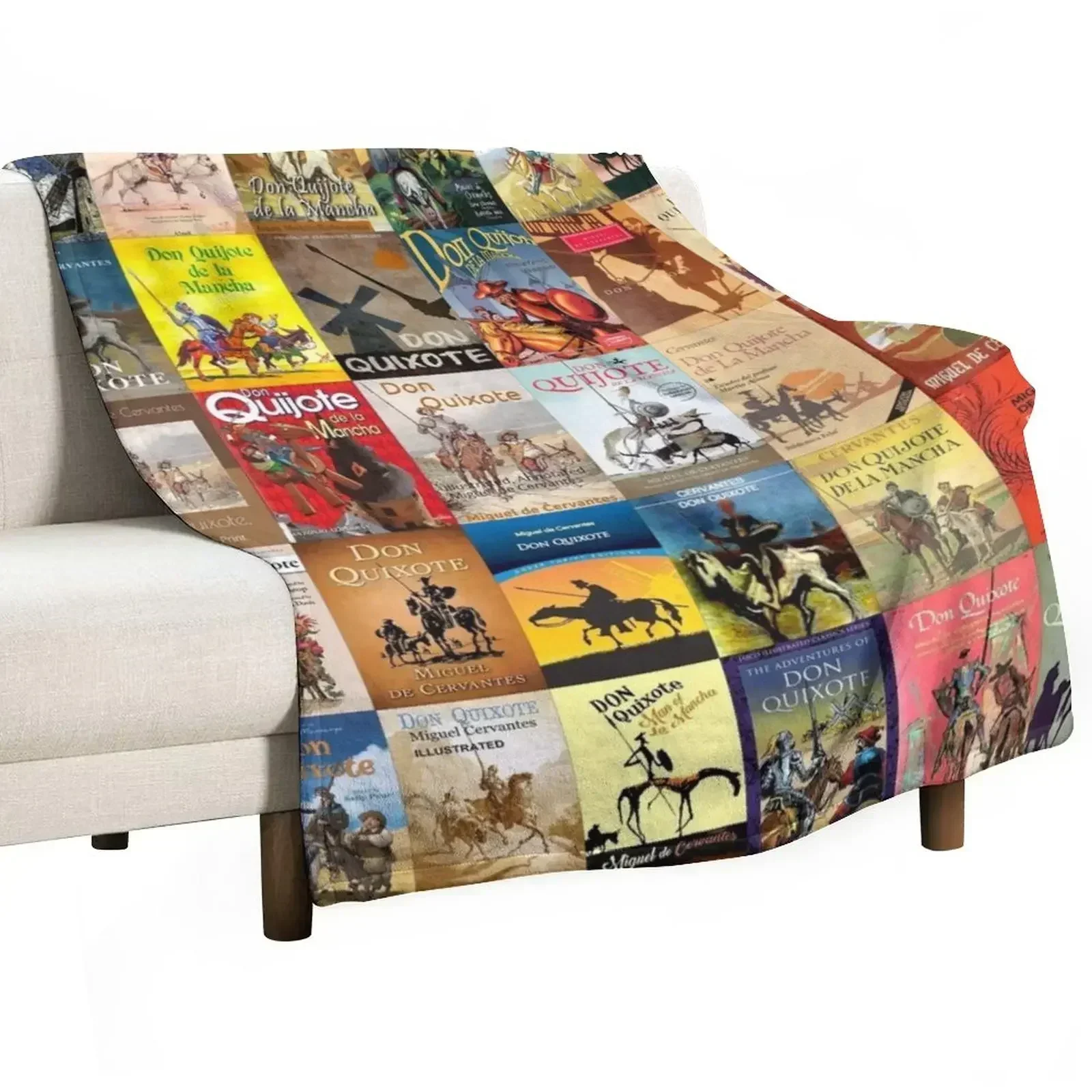 Don Quixote Throw Blanket Thin anime Comforter Blankets