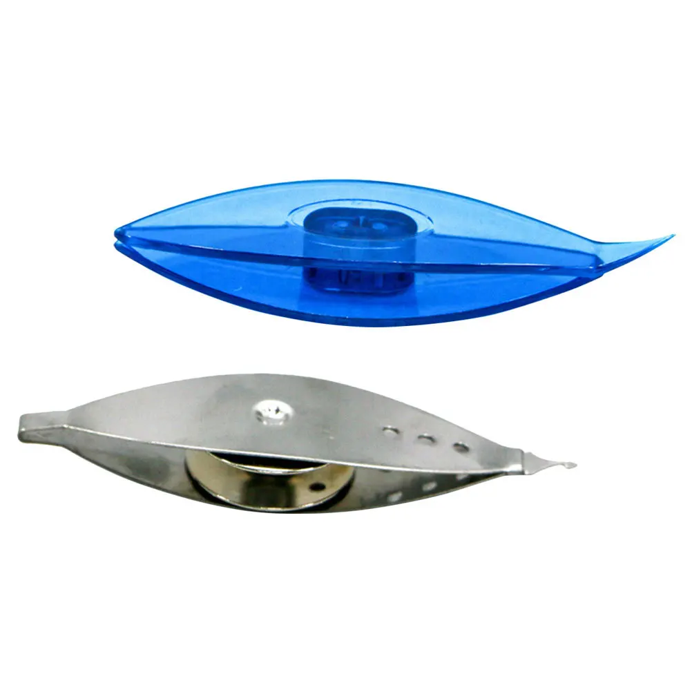 2 قطعة مكوكات الوشم البلاستيك أدوات الحياكة المعدنية لسترة وشاح قبعة قفازات DIY بها بنفسك النسيج صياغة تصميم مدمج خفيف الوزن