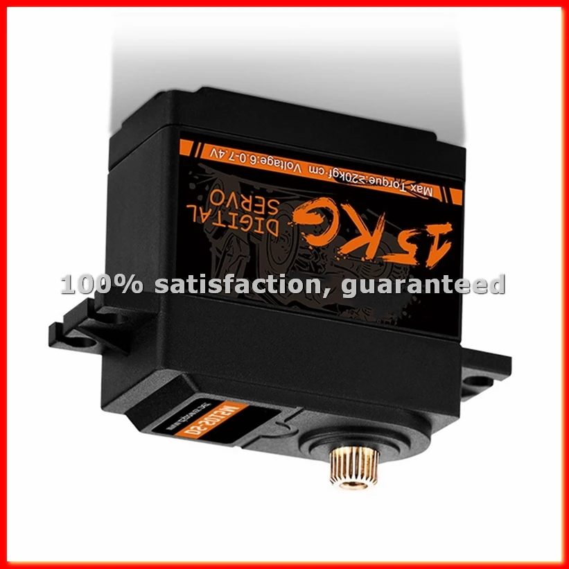 Mini Servo 15KG Metal Gear Mini Digital Servo High Torque Anti-Burn Servo for FPV Drone RC Car Robot-A13G