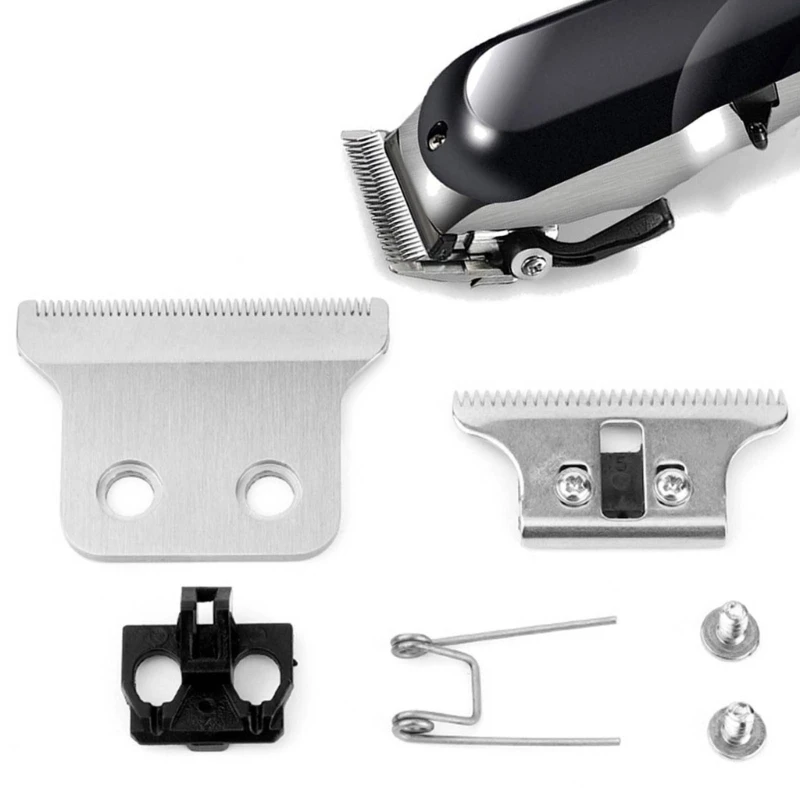 ผม Clippers ใบมีดสแตนเลส T-Blade ผม Trimmer เครื่องตัดหัว Full Precision Shave In วินาที