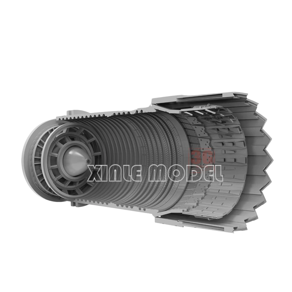 Alexen Models RocKit 3D-Druck 480403 1/48 J-20 Expansion Tail Spray, für Trumpeter MENG Modellbausatz DIY-Zubehör