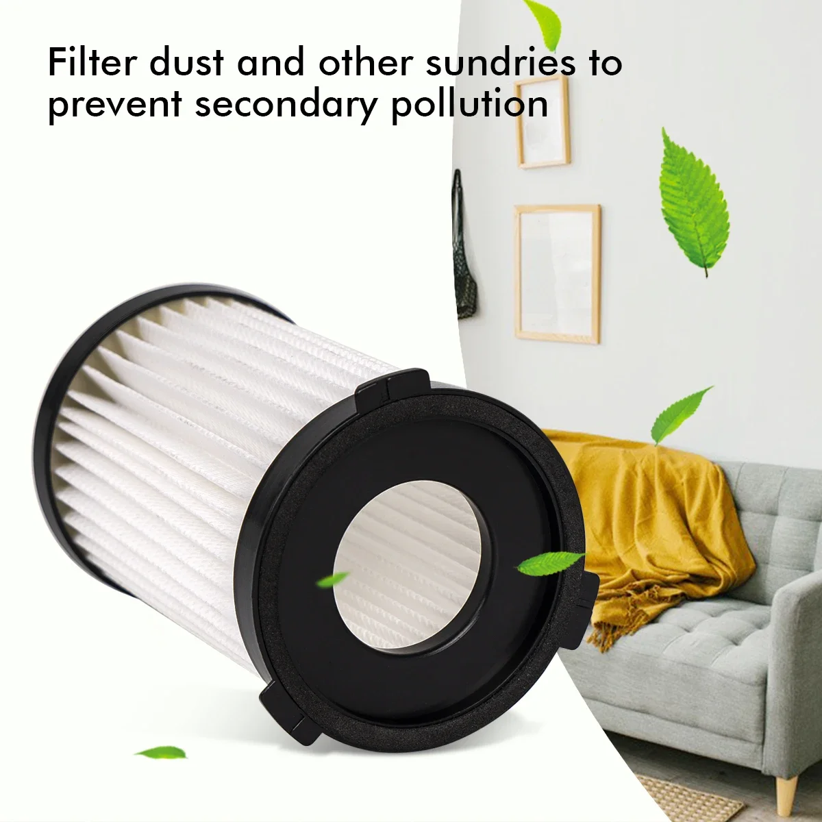 Compatible with A-riete Handy Force 2761 2759 RBT, Ce-cotec Conga Thunderbrush 520 550 560 Vacuum Cleaner Filter Spare Parts