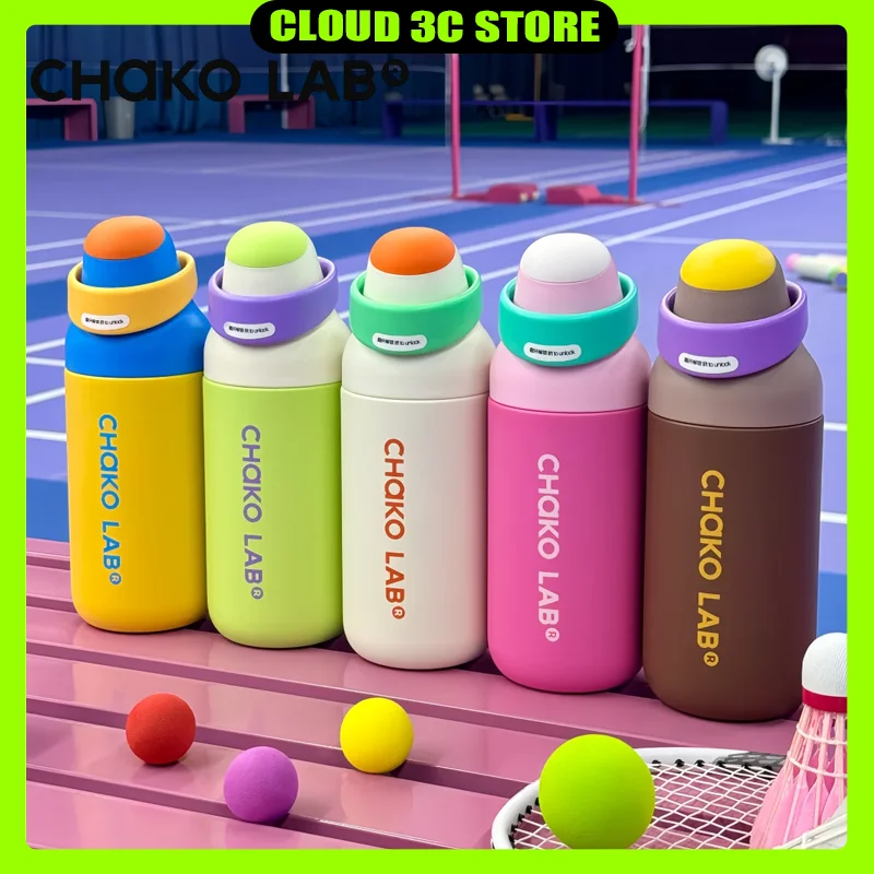 

New Chakolab Large Capacity Stainless Steel Insulated and Cold Insulated Straw Cup Portable Car Sports Dual Drinking Cup Gift
