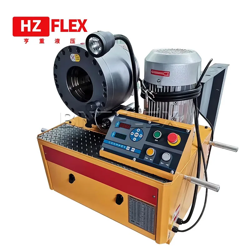 Factory Sales Quick Change 6 Patent 1/8''1/4'''-2''4'' Hydraulic Hose Crimping Machine Hose Pressing Machine For Rubber Hose