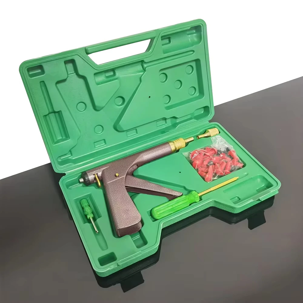 Factory Supply High Quality Auto Car Tubeless Repair Tools Motorcycle Fast Tire Repair Tool with Storage Case Set