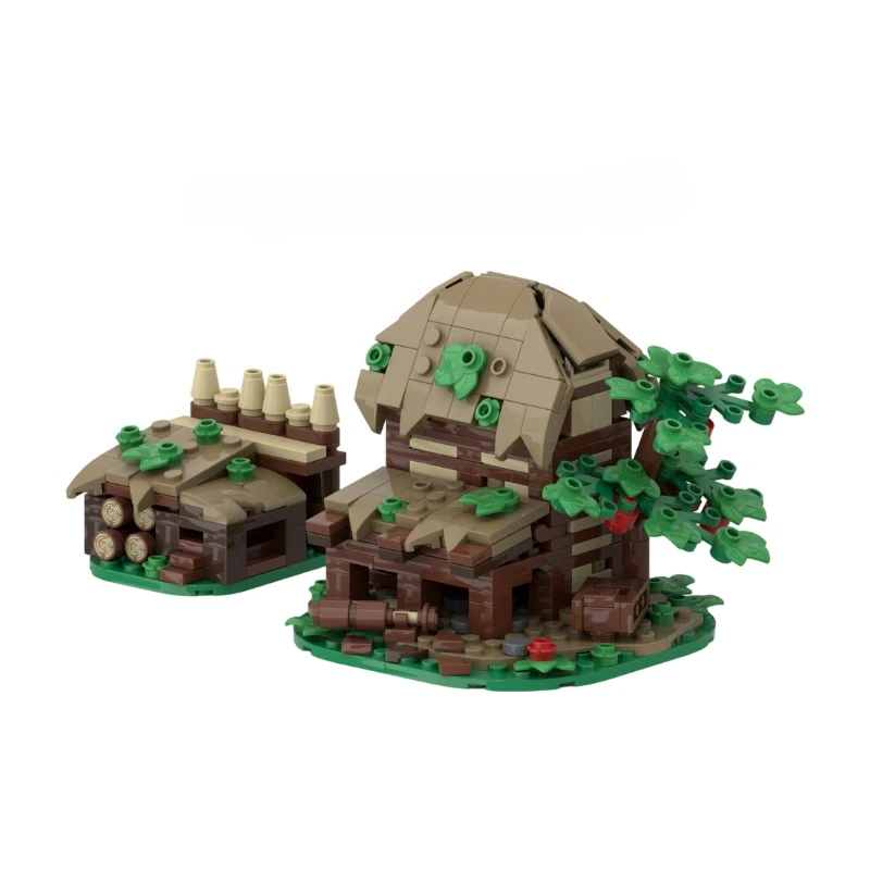 

Medieval Castle Expansion MOC Building Blocks Supplementary Extension Parts DIY Desktop Diorama Toy