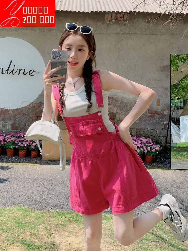 

Розовые женские летние брюки-палаццо с высокой талией в винтажном стиле Hong Kong Sle Jie Mei (оригинал)