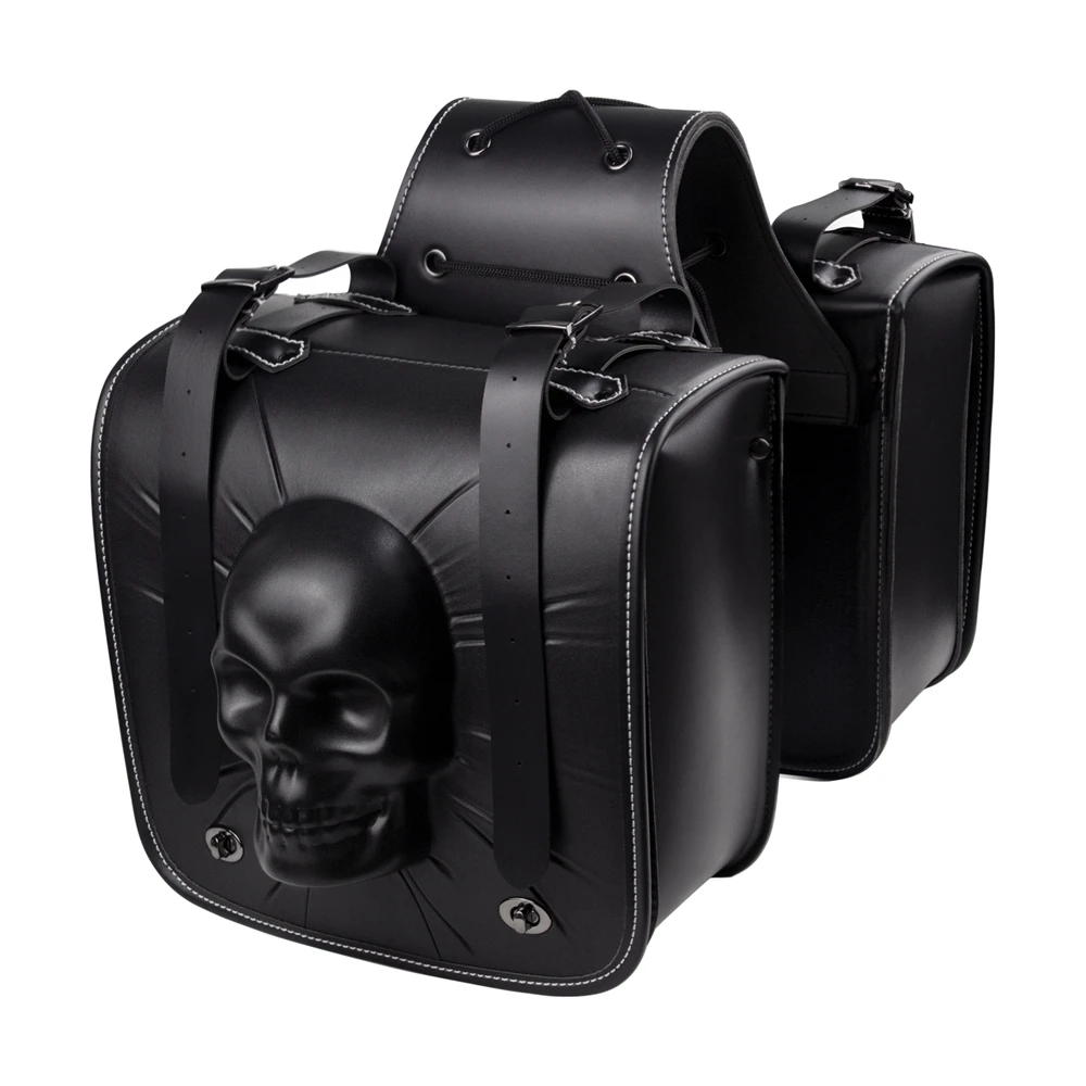 

Мотоциклетные 3D-сумки-кофры в форме черепа, универсальные, быстросъемные, надеваемые на багажник