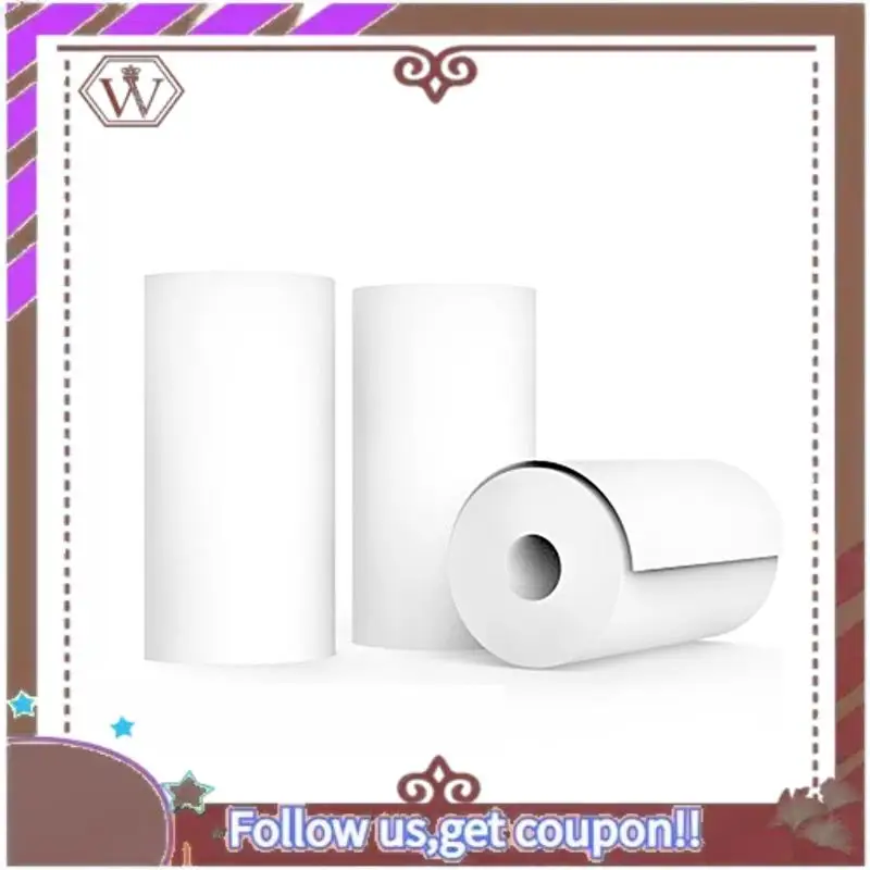 أحدث 50 لفات من الورق الحراري ماكينة تسجيل المدفوعات النقدية أوراق إيصالات POS 57X30mm ورق حراري للطابعة ماكينة تسجيل المدفوعات النقدية