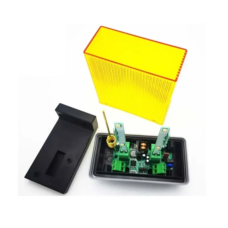 12V-265V Security Protection Warning Indicator Light Flashing Alarm For Swing Sliding Gate Opener