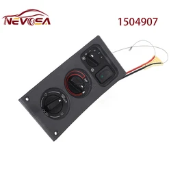 NEVOSA Panel For Scania 4 Series 1996-2005 Truck Switch 1504907 Climate Heater Control Combined Switches Air-Conditioning
