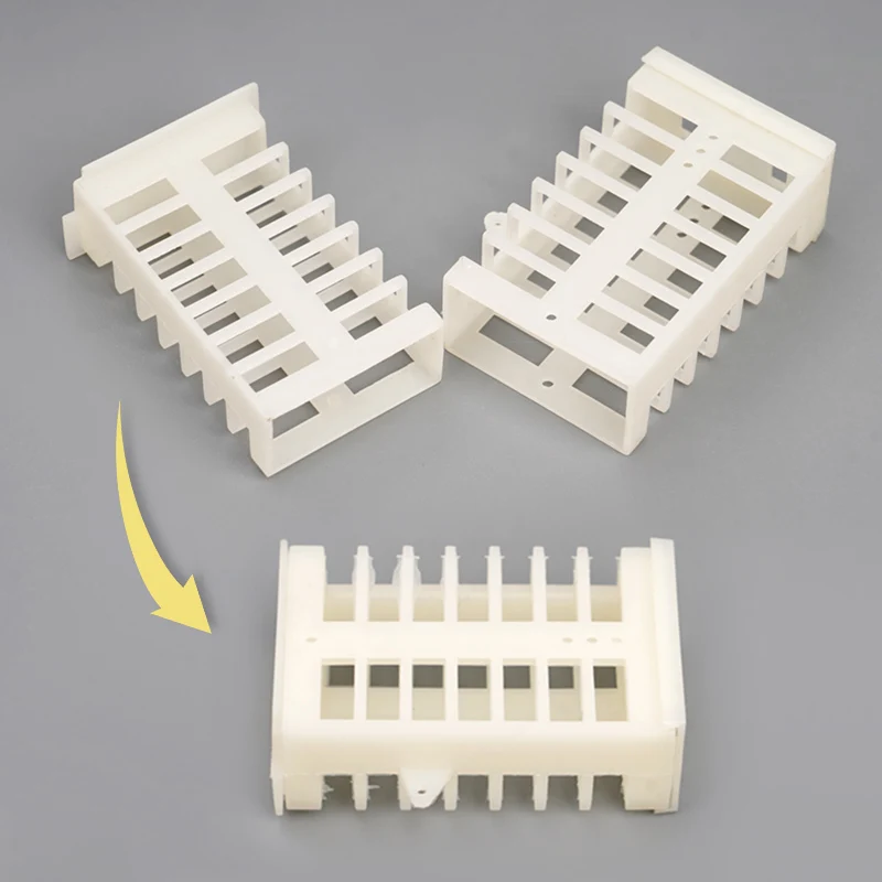 10 Pcs Beekeeping Queen Bee Rearing Cage Anti Escape Plastic Cells Beekeeper Abs Bee Farm Move Transmit Apiculture Equipment