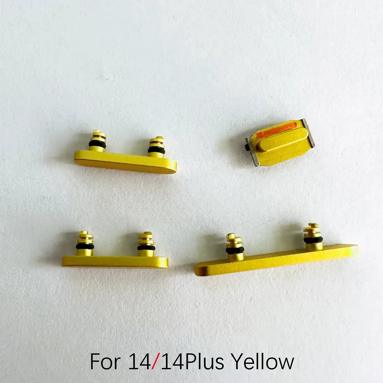 Side Button Volume Vibrate Switch Power Lock Side Mute Button Full Set For iPhone 14 14Plus 14Pro 14ProMax