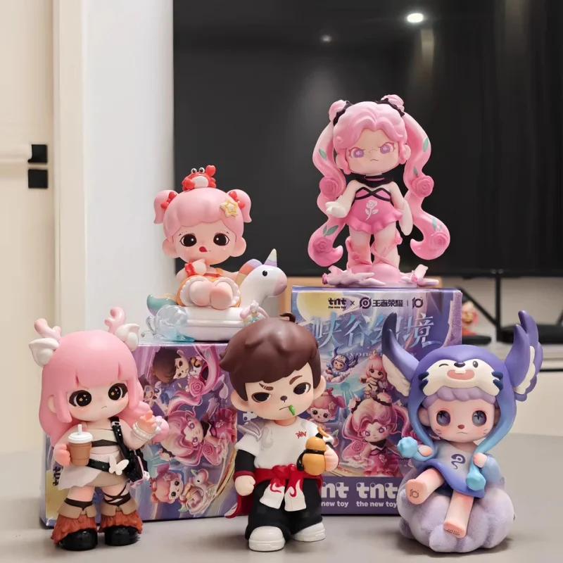 Tntspace Honor Of Kings Canyon Esports Gamer figuras de caja ciega juguetes coleccionables de moda y regalos periféricos para jugadores