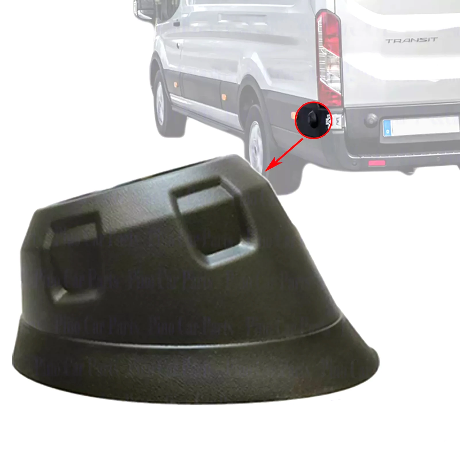 For Ford Transit MK8 2014+ Rear Door Stop Magnet Cover Durable Plastic Ergonomic Design Vehicle Door Protection 1857658
