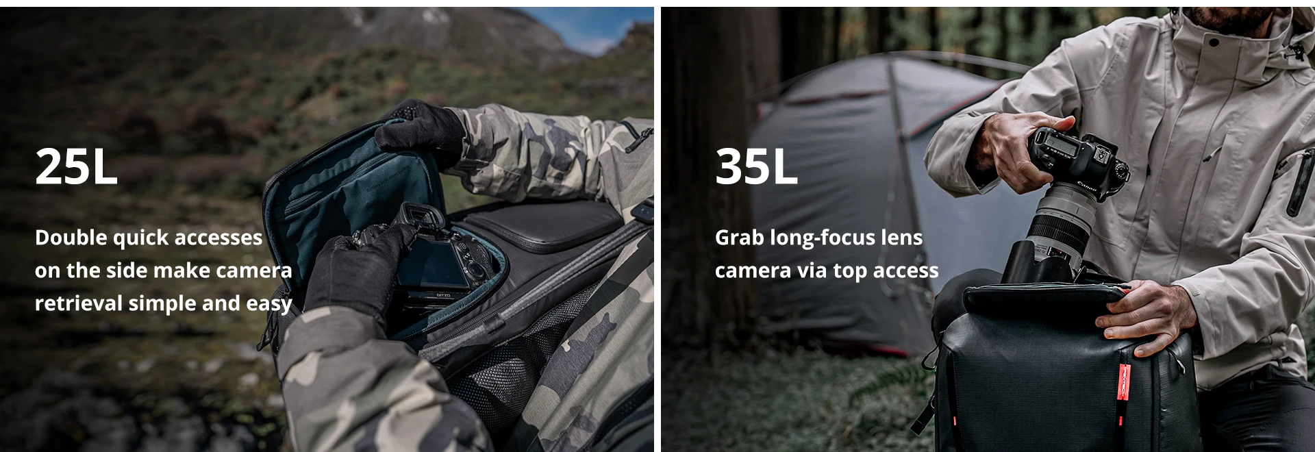 PGYTECH OneMo 2 Kamerarucksack mit Umhängetasche für 16-Zoll-Laptop für Fotografen, wasserdichter Rucksack für DJI Air 3 – Detail 5