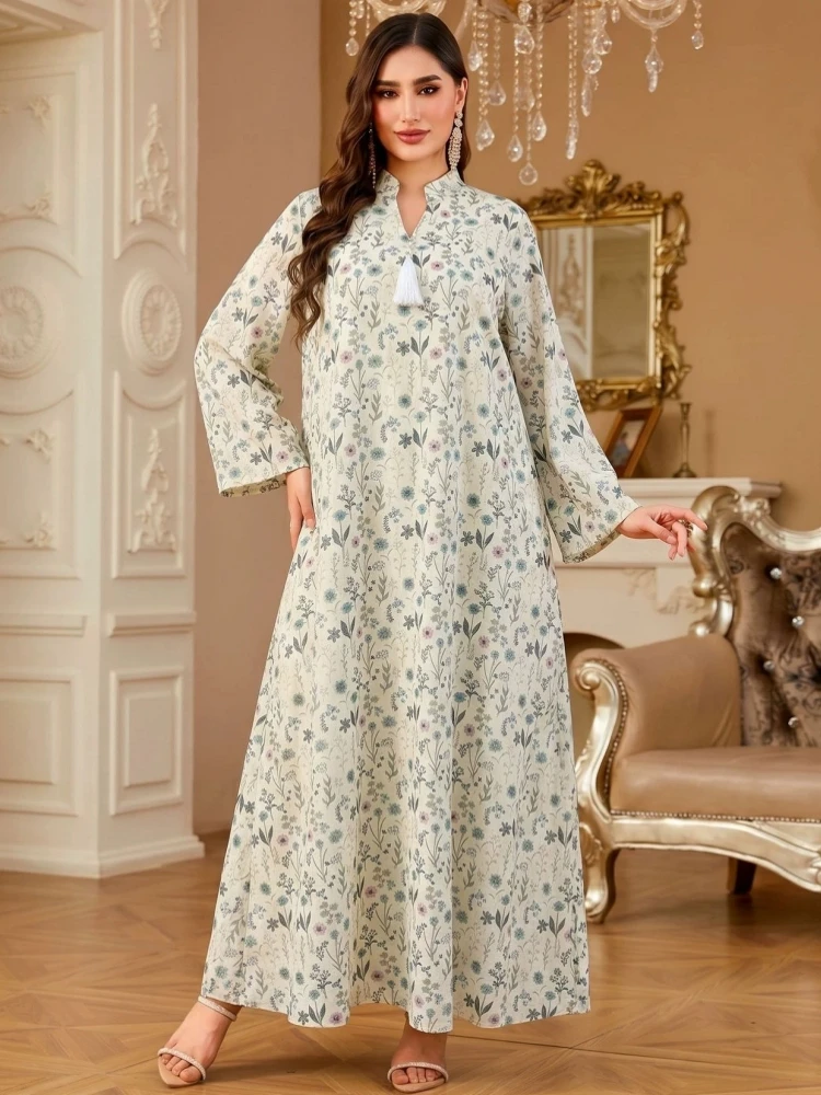 

African Dresses For Women Vetement Femme Dashiki Abaya Maxi Dress Africa Clothes Dashiki Ankara Dresses 2026 Summer Autumn New