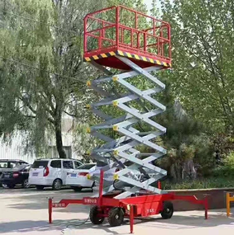 

Customized Scissor Lift Platform Hydraulic Semi automatic Scissor Lifting Platform Tables Easy Operation Lift Platform Machine