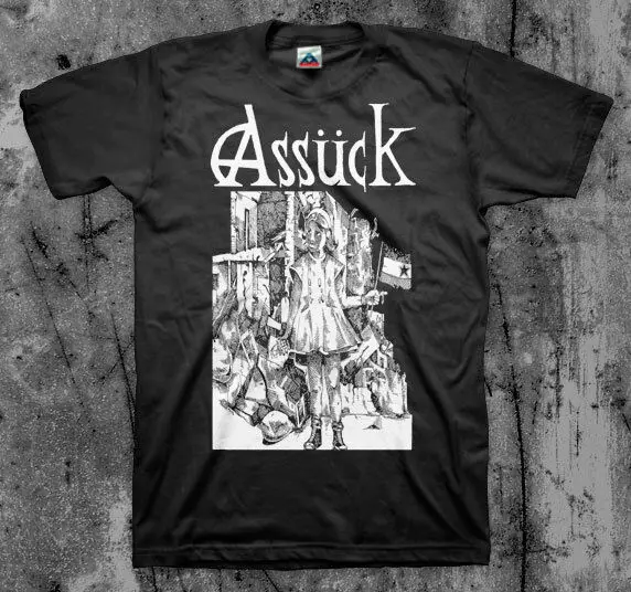 Assuck 'Suffering Quota' T shirt  High Quality 100%Cotton Short Sleeve