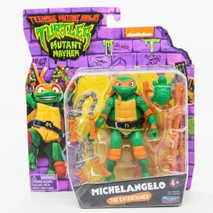 Figur Aksi Teenage Mutant Ninja Turtles Raphael Michelangelo Ornamen Meja Bergerak Bersama Koleksi Hadiah Ulang Tahun Anak-anak 8 sosok kura-kura ninja mutan penjualan terbaik - №