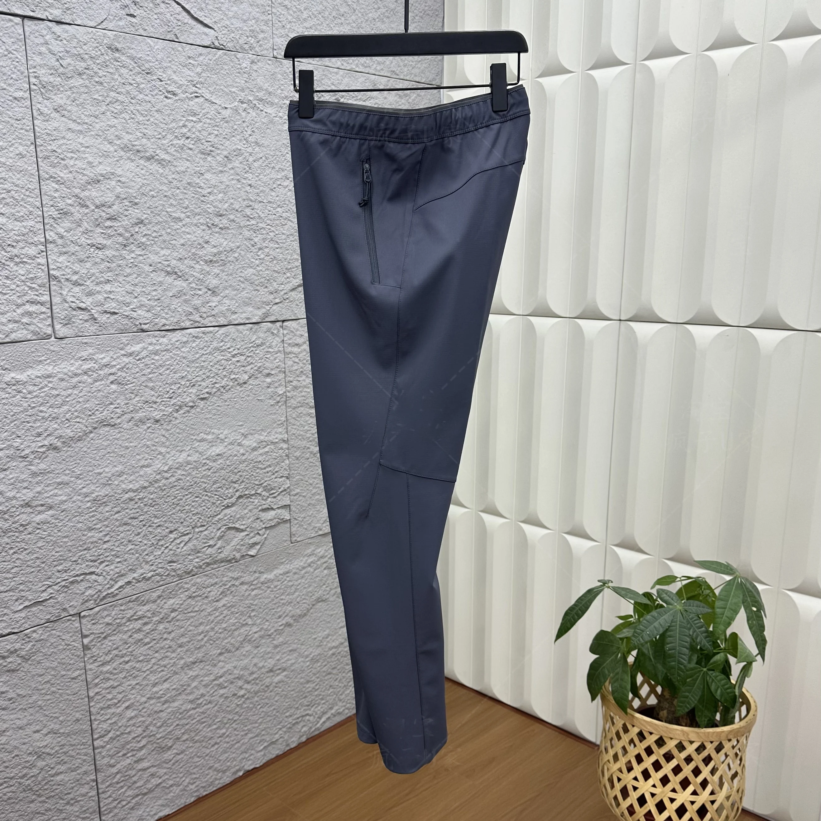 

Мужские уличные брюки из полиэстера, ветрозащитные, водоотталкивающие, дышащие, серия Busin, весна-осень, прямой крой