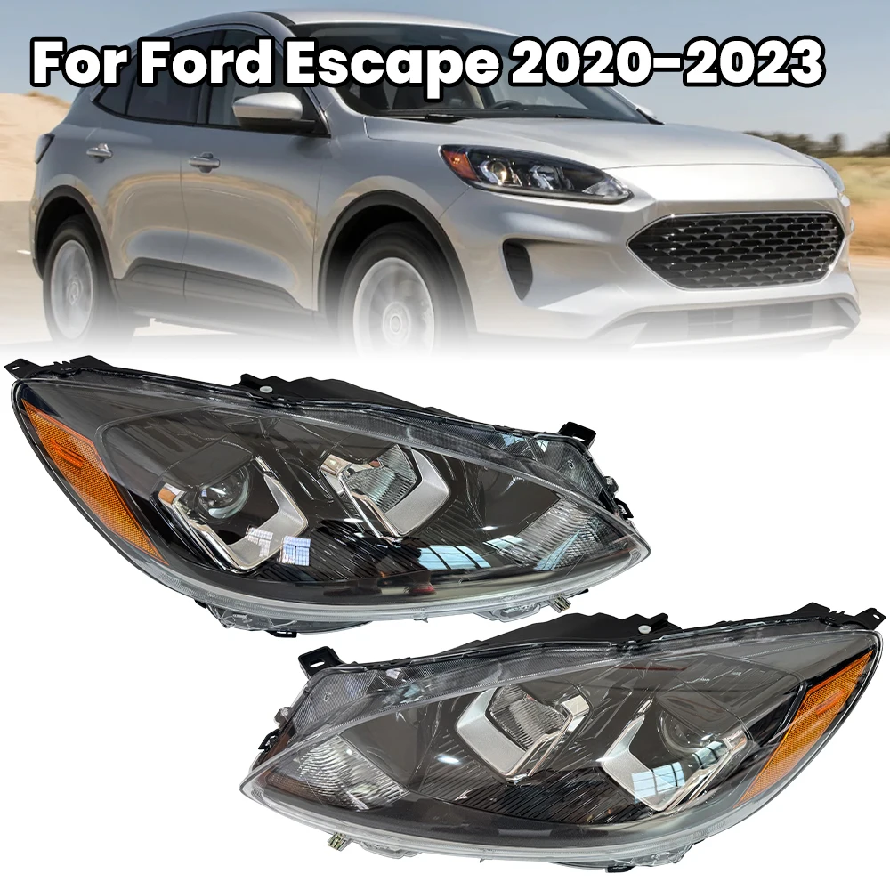 

Галогенная фара для Ford Escape SE/SEL 2020 2021, фара LJ6B13W030AF LJ6B13W029AF, замена автозапчастей, аксессуары для автомобильных ламп