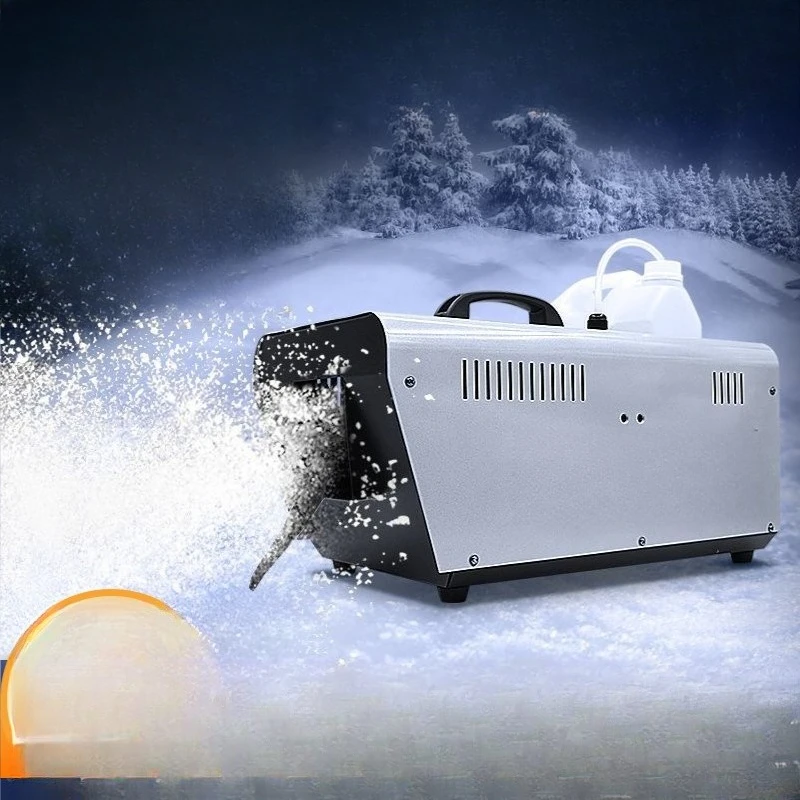 

Stage snowflake machine shaking head simulation snowflake 1500w high power large artificial snowspray artificial snowmaking mach