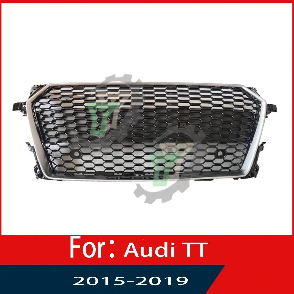 

For Audi TT 2015 2016 2017 2018 2019 Car Front Bumper Grille Centre Panel Styling Upper Grill (Modify For TTRS style)