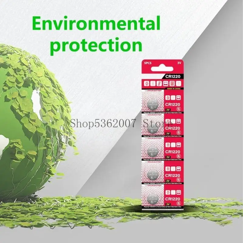 10pcs DL1220 BR1220 ECR1220 3V 코인 배터리 휴대용 전자 가제트 40JB