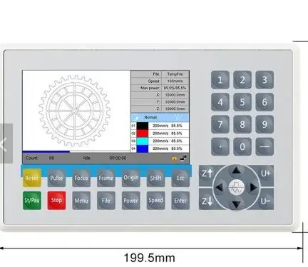 RUIDA   Cutting Control System  RDC6445G for  CNC   Engraving/cutting Machine Parts