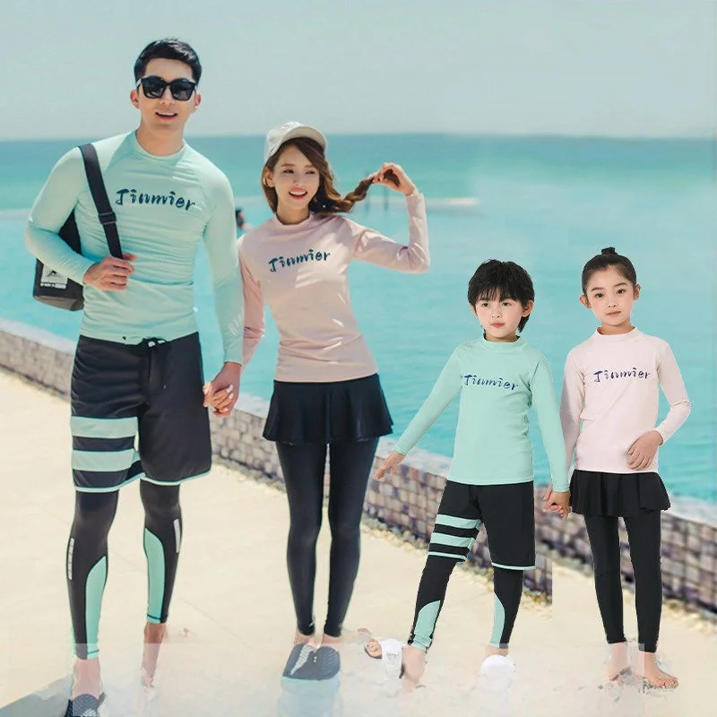 

Гидрокостюм для дайвинга Qui Dry с длинными рукавами, раздельный, для мужчин и женщин, для пар, одежда для серфинга, идеально подходит для плавания и дайвинга